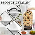 thumbnail image 4 of Yuyamidu Thanksgiving Turkey Blender Cover Fall Pumpkin Kitchen Appliance Cover Coffee Juicer Maker Organzier Bag Multi Cooker Mixer Covers, 4 of 6