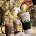 thumbnail image 2 of Juego de taza de té con leche ajustable, juego de taza de barra de hielo, juego de taza de café portátil, juego de taza de bebida de 500 ml y 750 ml, 2 of 6