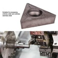 thumbnail image 3 of Insert en Carbure pour Tour CNC, 10 Pcs Insert en Carbure CNC TCMT110204 VP15TF Outil de Tournage pour Traitement en Acier Inoxydable, 3 of 7