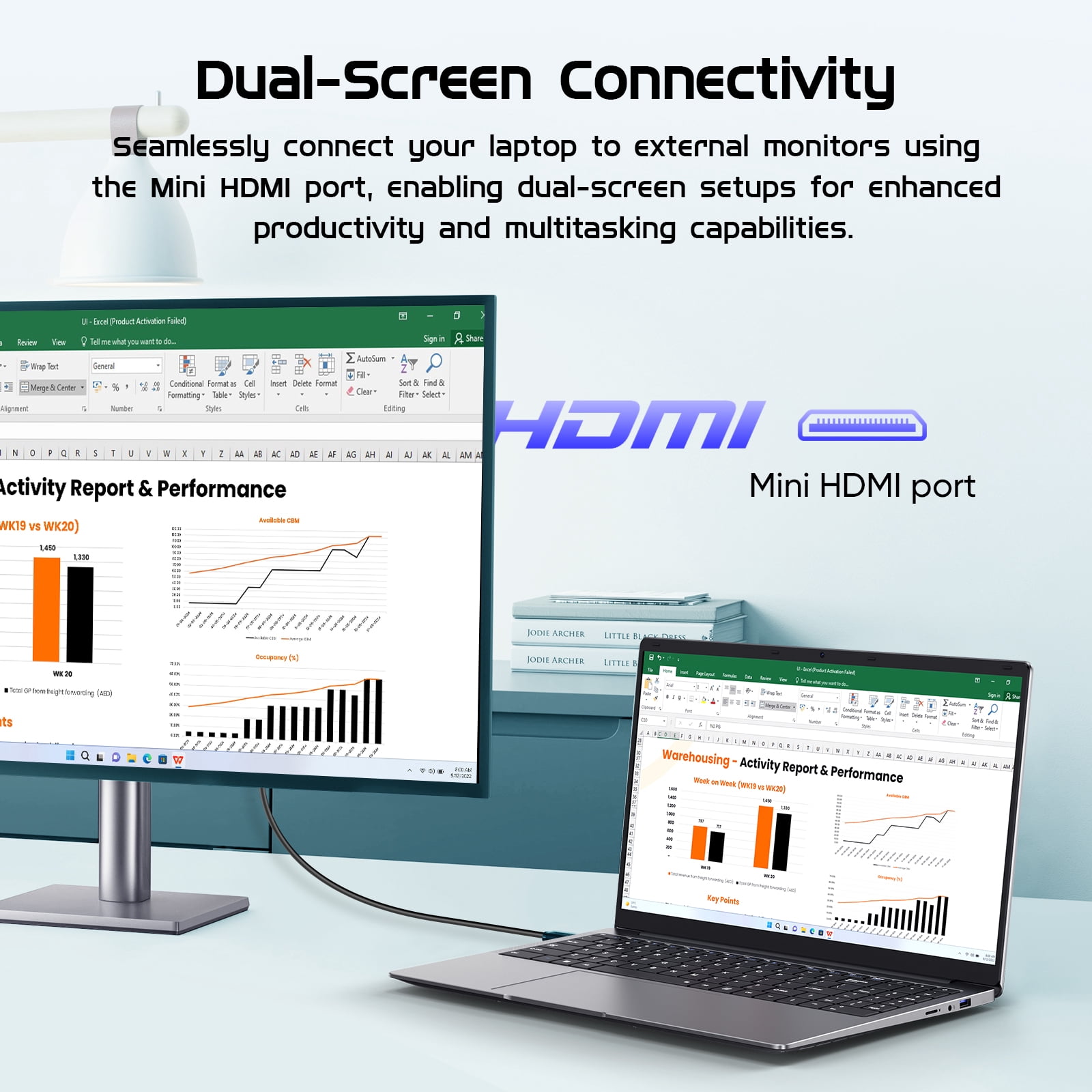 15.6" Laptop,12GB RAM 256GB SSD,Windows 11 Pro NoteBook PC,MS Office 365,Intel Celeron N4000(up to 2.6GHz) Bussiness Computer