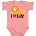 thumbnail image 3 of Inktastic I Love Lions Boys or Girls Baby Bodysuit, 3 of 5