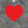 thumbnail image 4 of Inktastic Red Heart Boys or Girls Baby Bodysuit, 4 of 5