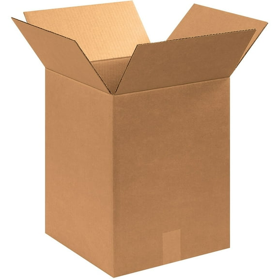 Box Partners Corrugated Boxes 13" x 13" x 17" Kraft 25/Bundle 131317
