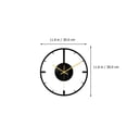 thumbnail image 2 of Wall Clock 3D Silent Non Ticking Clock DIY Acrylic Wall Round Black Clock, 2 of 7