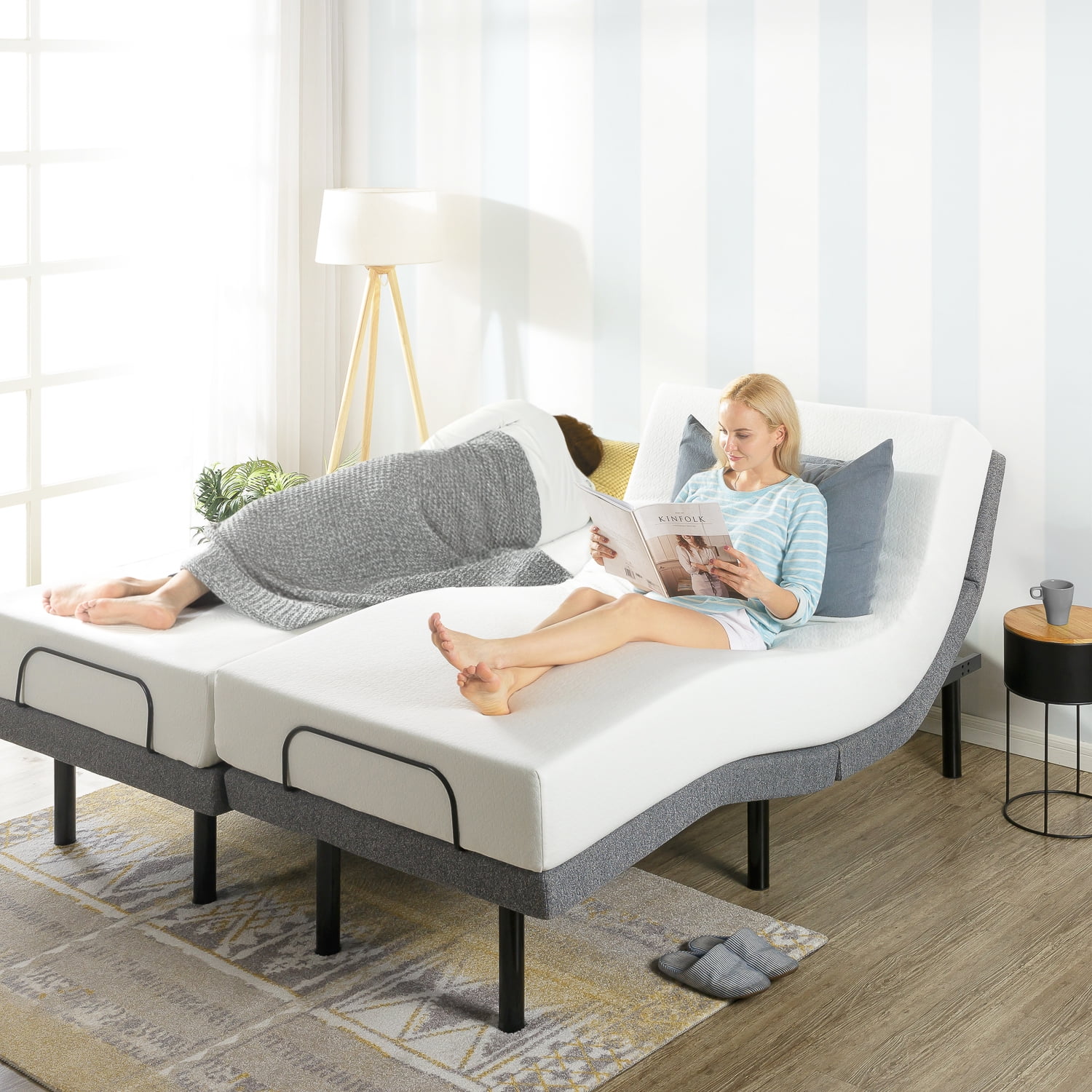 Mellow Adjustable Bed Base Unique Added, How Do Split King Adjustable Beds Work With Bed Frames