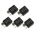 thumbnail image 1 of 5Pcs Universal Car Auto DC 12V AMP Relay para alarmas de control automotriz Horn, 1 of 9