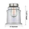 thumbnail image 3 of Innovations Lighting 206 Canton Canton 7" Wide Mini Pendant - Chrome, 3 of 7