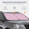 thumbnail image 4 of Fotbe Cherry Strawberry 2-Piece Car Windshield Sun Shade | Sun Blocker for Car Windshield | Foldable Automotive Interior Accessories for Sun Protection-Medium, 4 of 6