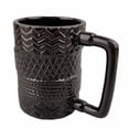 thumbnail image 1 of Taza de café Jadeshay de Cerámica apilable 380 ml color Negro, 1 of 8