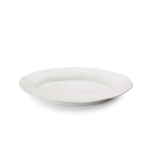 White Large Platter