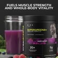 thumbnail image 2 of Giga Fitness CreaGreens, Creatine Monohydrate + Superfood Greens Powder, Mixed Berry, 35 Servings, 2 of 6