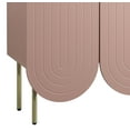 thumbnail image 3 of TMS Pavlina Scalloped 3 Door Sideboard, Pink, 3 of 5