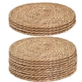 thumbnail image 2 of Pot Mats Handwoven Rattan Placemats Round Heat Insulation Mats Natural Woven Table Mats For Dining Home Wedding Decor, 2 of 3