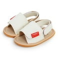 thumbnail image 5 of Newborn Baby Girl Boy Summer PU Leather Sandals Anti-slip Prewalker Kids Soft Sole Crib Shoes 0-18M, 5 of 10