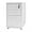 White, variant on 3-Drawer Vertical File Cabinet - Metal Mobile File Cabinet with Lock and Wheels - Under Desk Metal Filing Cabinet for Legal/Letter/A4 File - Fully Assembled - Home/Office Storage Cabinet (White)
