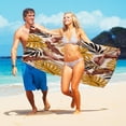 thumbnail image 6 of Yika Beach Blankets Beach Towel Microfiber Beach Towel Super Lightweight Colorful Bath Towel Sandproof Beach Blanket Multi-Purpose Towel For Travel Swimming Pool 30x60, 6 of 6