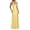 Yellow, variant on ZQUUVOU Maxi Dresses for Women Sleeveless V Neck Formal Evening Dresses Long Flowy Casual Wedding Guest Dresses Burgundy