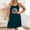 Dress-42Navy, variant on Gamivast Dresses for Women Plus Size Spaghetti Strap Swing Mini Dress Flag Print Casual Dress Summer Dress Holiday Dress Beach Dress Sundress Navy XXL
