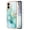 Green, variant on Case for Samsung Galaxy A21s Marble-patterned gold-edge phone case - Stylish protection