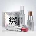 thumbnail image 7 of SACE LADY 3 Colors Face Contour Stick Set, Silky Smooth Cream Highlighter & Blush & Bronzer Stick Makeup Kit, Lasting Buildable Natural Contouring Shaping Cosmetics, 0.32Oz, 7 of 7