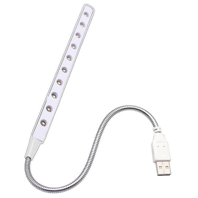 Luz LED USB YONGSHENG súper brillante Color negro 10 LED