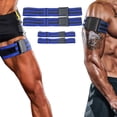 thumbnail image 1 of 2 Pack Fitness Exercising Bands Strap Arm Muscle Training Bands Weightlifting Muscles Blood Flow Restriction Elastic Bands, 1 of 7