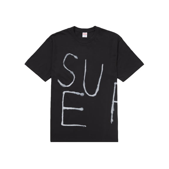 Supreme Men's Painted Tee (SS25) Black, from StockX