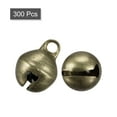 thumbnail image 3 of 8mm Small Jingle Bells for Craft DIY Christmas Vacuum Plating Bronze Tone 300 Pack, 3 of 5