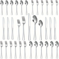 HNYANGURJ Elegant 20 Pcs Food Grade Stainless Steel Flatware Set