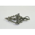 thumbnail image 4 of Just Love Jewels Antique Silver, Gold Tone Fleur de Lis Rhinestone Pendant with Crystals, 4 of 9