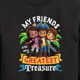 thumbnail image 3 of Santiago of The Sea - My Friends Greatest Treasure - Toddler And Youth Crewneck Fleece Sweatshirt, 3 of 5
