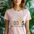 thumbnail image 5 of God’s Still Writing Your Story Christian Cross T-Shirt Unisex, CarolinaBlue, Size 3XL, 5 of 6