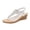 A-Silver, variant on Wedge Sandals for Women Flip Flops Dressy Rhinestone Bling Thong Sandals Open Toe Elastic Ankle Strap Sparkling Bridal Bridesmaid Shoes B-Gray Size 9