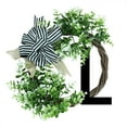 thumbnail image 1 of Unique Last Name Year Round Front Door Wreath With Bow Welcome Sign Garland 26 Letter Farmhouse Wreath For Front Door Spring All Mini Window Battery Powe Wreath Lights Solar Powe Wreath, 1 of 3