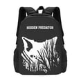 thumbnail image 1 of Lightweight Backpack, Animal Fox Wolf Forest Pattern Casual Backpack Men Outdoor Student Bag Travel Computer Bag, 1 of 8