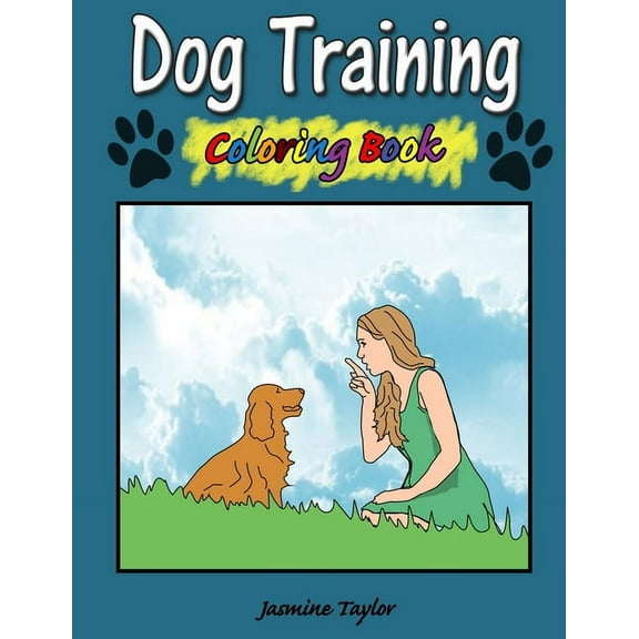 Dog Training Coloring Book, (Paperback)
