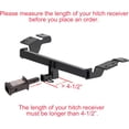 thumbnail image 3 of PTT0064 Hitch Receiver Adapter 1-1/4” to 2”, 3 of 7
