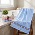 thumbnail image 6 of Aufmer Simple Three Tone Household Daily Towel Fast Water Evaporation Soft Texture Making For Bathroom Kitchen Gym Leisure Daily Wiping Scene Use, 6 of 6