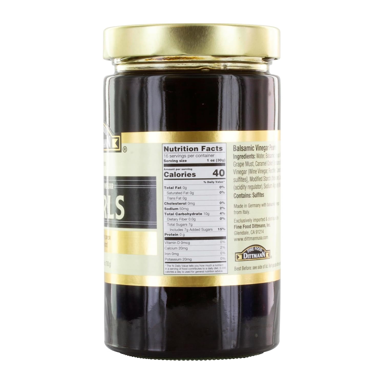 Dittmann Balsamic Vinegar Pearls, 24.69 Ounce
