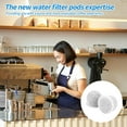 thumbnail image 4 of 2pcs Water Filter Pods for WGCM100S WGCM110S WGCM120S, Activated Carbon Coffee Maker Filter Replacement Parts Accessories Compatible with Wolf Gourmet Machine System, 4 of 7