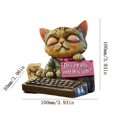 thumbnail image 2 of Fiudx Adornos de Escritorio, Encantadoras Figuras de Gatos, Decoración Divertida para El Trabajo, Recordatorio de Relajación y Motivación, Uso En La Oficina y El Hogar, Regalo Perfecto para Colegas,, 2 of 2