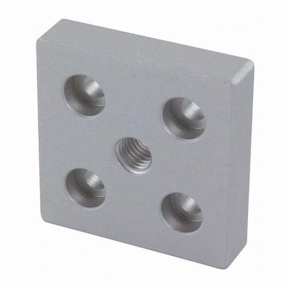 80/20 5 Hole - Center Tap Base Plate,Quad 2140