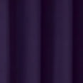 thumbnail image 4 of VCNY Home Neil Purple Solid Grommet Blackout Curtain Panel, 52" x 63", 4 of 5