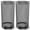 Black, variant on Gamexcel Metal Mesh Umbrella Stand 2-Pack, 20 in Tall Indoor Umbrella Holder for Entryway, Wet Umbrellas, Canes and Walking Sticks, Black