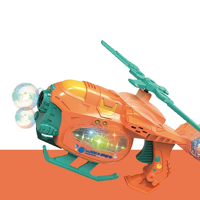 Máquina de burbujas de avión eléctrico Juguetes de iluminación de música Fabricante de burbujas automático Wmkox8yii shdjk3738