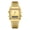 Gold, variant on Business Casual Web Strap Waterproof Dual-Display Quartz Watch, Sport Multifunctional Wristwatch, Comfortable and Durable, Ideal Gift for Men and Women