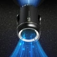 thumbnail image 4 of 12V Car Fan, Automotive Heater, Portable Defrosting, Universal Fit, For Vehicle, Windscreen Clarifier, Electric Air Circulator, Emergency Demister, Compact Design, All-Weather Use | Plastic, Black, 4 of 8