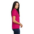 thumbnail image 3 of Sport-Tek Ladies Dri Mesh Pro Polo-4XL (Pink Raspberry), 3 of 6