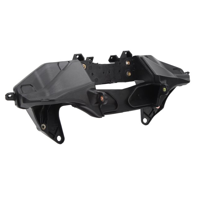 Soporte de faro negro Soporte de soporte de carenado superior Carenado de soporte superior Accesorio de soporte de faro de motocicleta confiable y duradero Jadeshay A