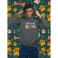 thumbnail image 2 of Stay Home Corgi And Coffee Hoodie Men -Image by Shutterstock, Male Medium, 2 of 4